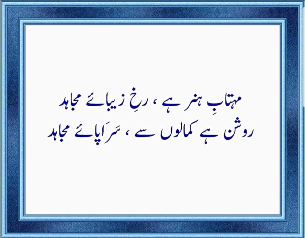 دنیـائـے مجـاہد