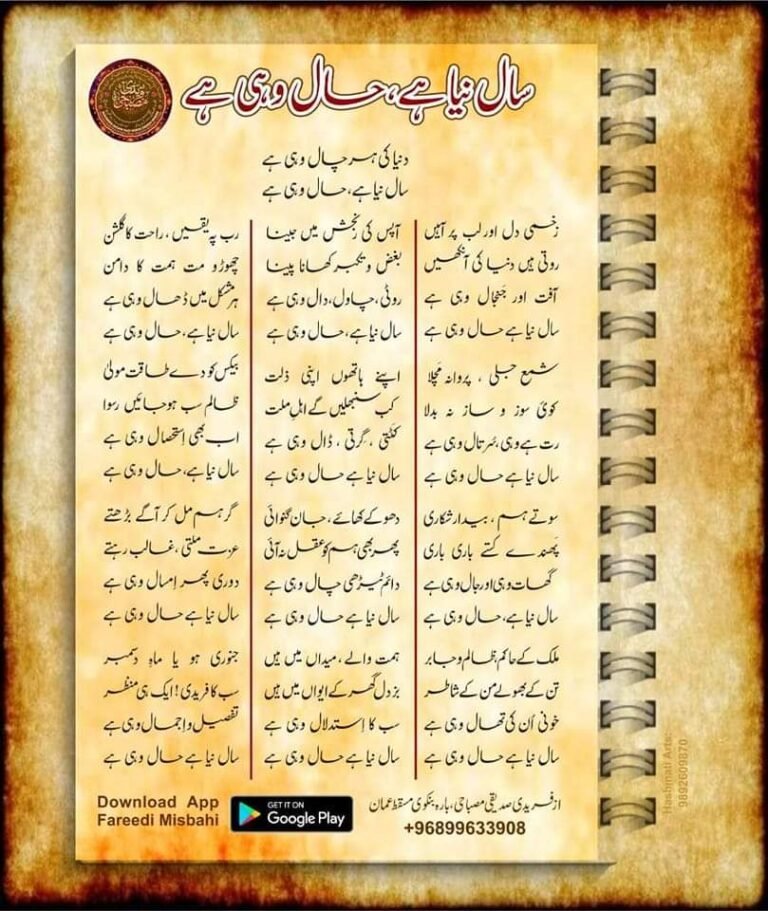 Saal naya h Haal wahi h